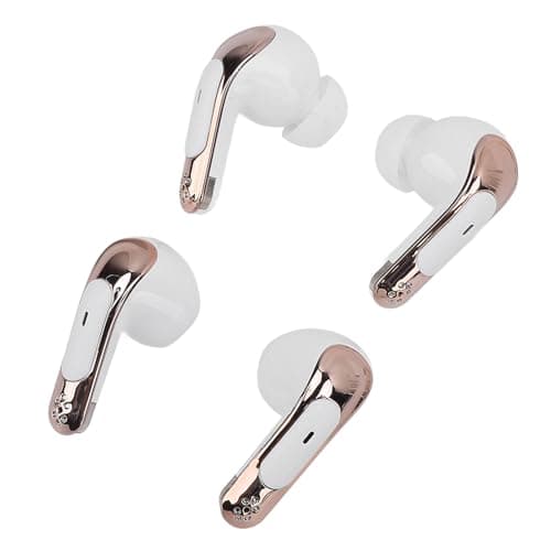 KKPLZZ 2 Pack Wireless Earbuds LED Display Digital Independent Connection Bluetooth 5.4 Low Latency Earbuds for Couple Two People (White) — view 5