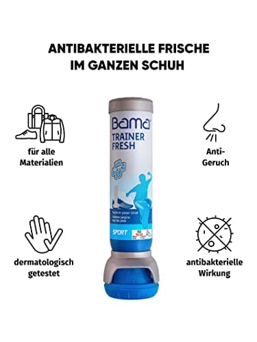 Shoe Deodoriser Spray - Odour Eliminator for Smelly Feet, Twin Pack - Bama — view 2