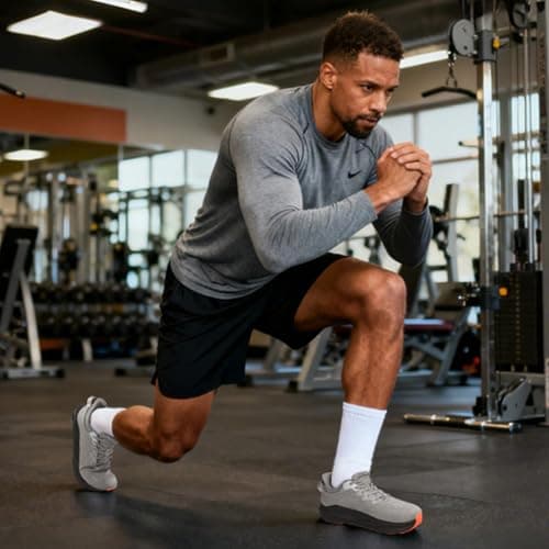JOINFREE Men’s Slip-On Walking Shoes Wide Fit Lightweight Cushioned Non Slip Shoes Breathable Mesh Comfortable Athletic Trainers for Gym, Running & Everyday Use Dark Grey Size 10 — view 2