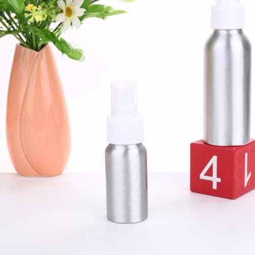Refillable Perfume Bottle with Spray Nozzle 3pc Aluminum Travel 50ml — view 4