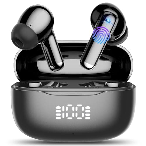 Wireless Earbuds, Bluetooth 5.4 Ear Buds In Ear Deep Bass Earphones