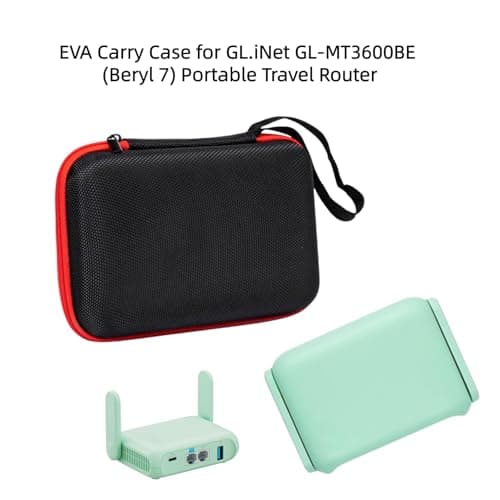 JiangJiangBao EVA Hard Case for GL.iNet GL-MT3600BE (Beryl 7) Travel Router — view 2