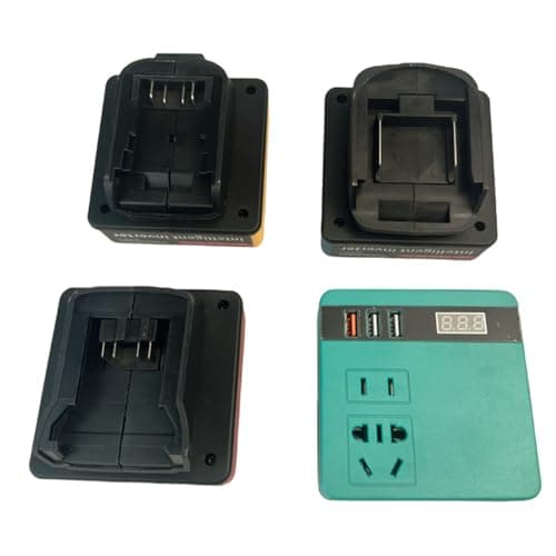 Friendly Battery Inverters Intelligent Voltages Converter Travel Power Adapter Innovative Battery Adapter for Home Overloading Protections Device — view 4