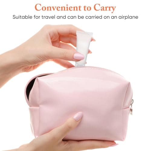 50Pcs 10ml White PVC PP Squeeze Travel Bottles for Shampoo and Face Wash — view 3