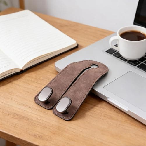 Car Purse Hook Double Metal Universal PU Leather Organizer — view 3