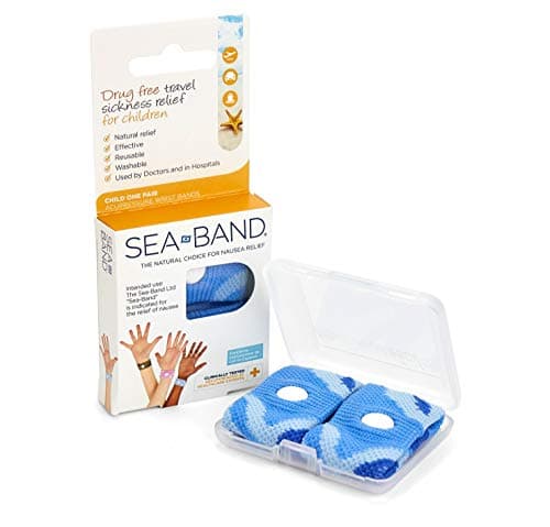 Sea-Band - Child Wristband for Motion Sickness and Nausea Relief, Colors and Packaging May Vary