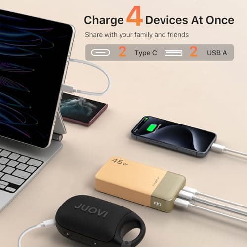 JUOVI Power Bank 45W 20000mAh Portable Charger — view 5
