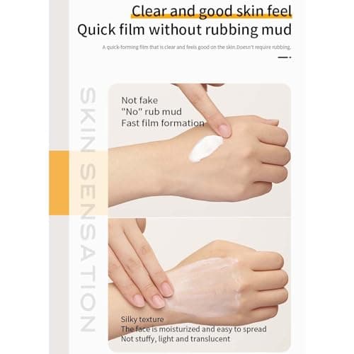 Pack of 50 Travel Size Sun Protection, Mini Sun Cream, Sweat-resistant and Extra Waterproof, Sunscreen Lotion with UVA/UVB Protection, Sunscreen with SPF 50+, for On the Go (3 Pieces) — view 6