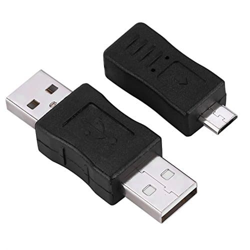 KUIDAMOS Multi USB2.0 Adapter Set 10 Pack Versatile Connectors for Easy Data Transfer Black — view 3