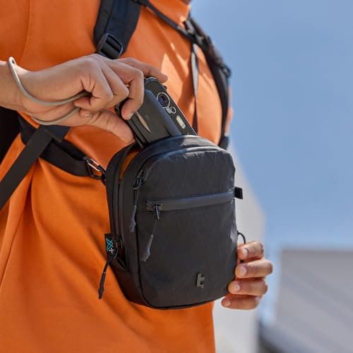tomtoc Anti-Theft Lockable X-Pac Travel Crossbody Sling Bag, RFID Blocking — view 2
