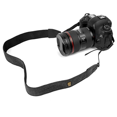 WANBY Camera Strap Weave Black Canvas Neck Shoulder Straps — view 4