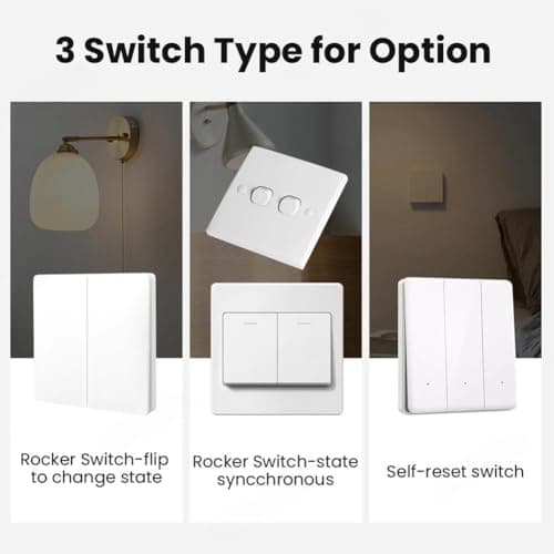 Aundhegrtt Tuya Zigbee Light Switch Module APP Controlled 1/2/3 Way with Gateway Functionality — view 2