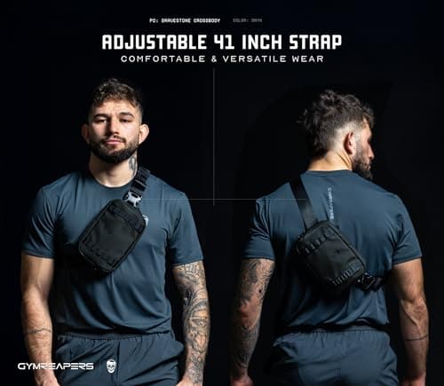 Gymreapers Cross Body Bag for Men - Fanny Pack for Men -Sling Bag for Women — view 2