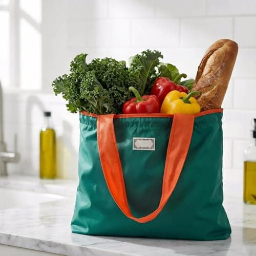 Covzoe 4 Pack Reusable Shopping Bags with Handles — view 2