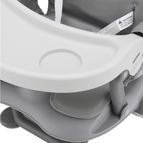 Cozy N Safe Dee Highchair Portable Foldable Compact, Lightweight (Grey) — view 4