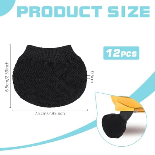 OLYCRAFT 16 Pack Luggage Wheel Cover Socks Suitcase Wheel Protector Cover Nylon Wheel Protectors Socks Dustproof Universal Wheel Protectors for Suitcase Prevents Floor Bed Dirt — view 2