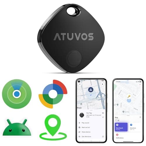 ATUVOS Dual System Air Tracker Tag PRO, Smart Key Finder