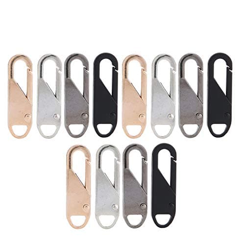 Jiawu Detachable Alloy Zipper Puller Slider Head for Bag Case — view 6