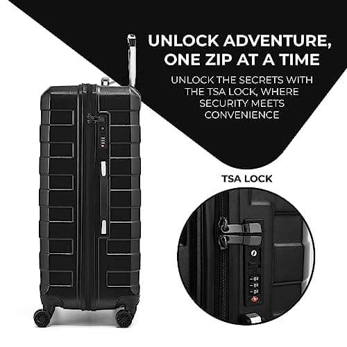RMW Suitcase 2 Piece Cabin 20" Carry On Hand Luggage Hard Shell — view 6