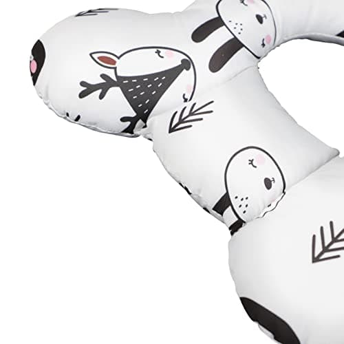 Baby Car Travel Pillow Infant Head Neck Support Pillow Car Seat Cushion Newborn Toddler Car Sleeping Pillow Kids U-shaped Head Neck Protector Pillow Headrest Pillow For Car Seat Pushchair Stroller — view 4