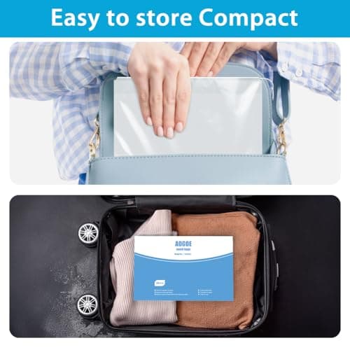 AOGOE Absorbent Sick Bags, 36 Pack Leak Resistant Vomit Bags, Turns Vomit into Gel, 1000ml Portable Sick Bag for Car Travel, Boat or Plane, No Mess Travel Sick Bags for Kids and Pregnancy, Zero Odour — view 5