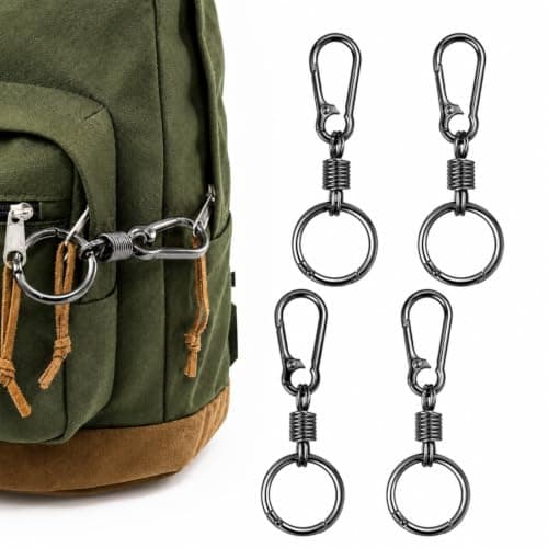 Anti-Theft Zipper Clips, Luggage Locks for Crossbody Bags and Backpacks