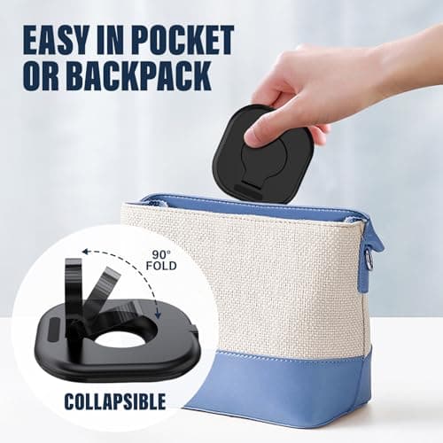 KTEBO Apple Watch Charger, Foldable Magnetic USB-C Charging Stand & Cable — view 4