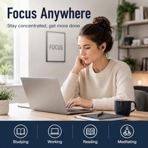 Healeved Noise Cancelling Earplugs Noise Filtering Earplugs with Acoustic Filtration Reusable Sound Protection for Sleeping Working Study and Travel 2 Pack — view 5
