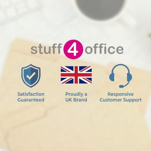 Stuff 4 Office - Manilla Economy Foolscap Square Cut Folders 180gsm Buff (25/50/100 Pack Sizes) (25) — view 6