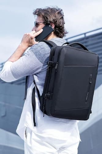 Mark Ryden 23L/40L Business Carry-on Travel Backpack, Lightweight Flight-Approved Expandable Weekender Bag with USB Charging Port fit 17.3 Laptop — view 5