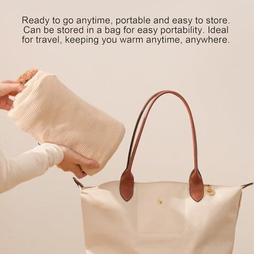 USB Heated Shawl Soft Washable Throw Blanket — view 6