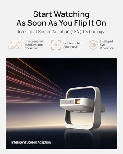 XGIMI Elfin Flip Plus 1080P Home Video Mini Smart Portable Projector — view 5