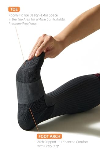WRAP ME Knee High Waterproof Socks, Merino Lined — view 6