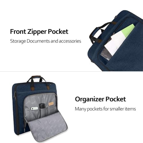 MATEIN Suit Carrier for Men, Travel Garment Bags with Strap for Business — view 3