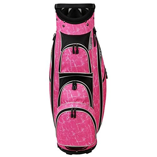 Golf Girl Ladies 14 Way Trolley Bag - Pink — view 3