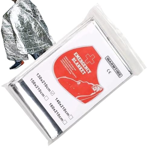 Foil Blanket Reusable Warm Survival Gear