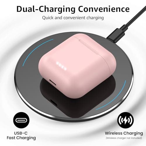 TOZO T6 Wireless Earbuds, Bluetooth 5.3 Ear Buds, Stereo Sound in Ear Headphones, 50 Hours Playtime for Travel, Work and Music, Wireless Charging, APP Customizable EQs, IPX8 Waterproof Earphones — view 4
