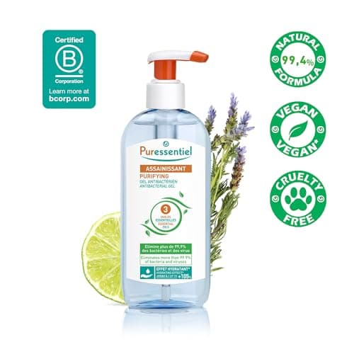 Puressentiel Natural, Hydrating Antibacterial Gel 250ml with Essential Oils — view 2