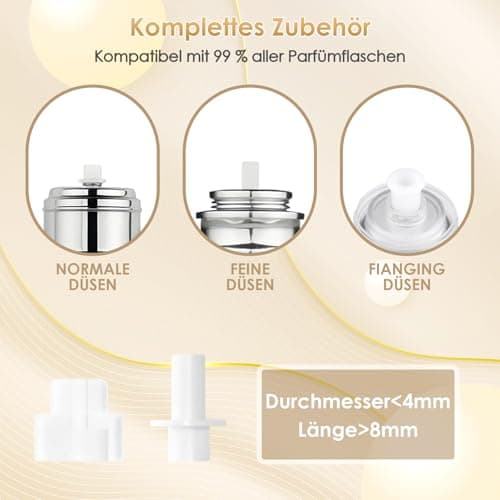 3PCS Perfume Atomiser Perfume Travel Bottle 5ml Atomiser Spray Bottle — view 4