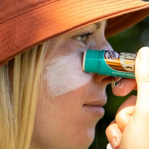 Sun Zapper Extreme Zinc Stick - White Colour Sunblock Stick for Face SPF50+ Zinc Oxide Mineral Sunscreen Made in Australia — view 3