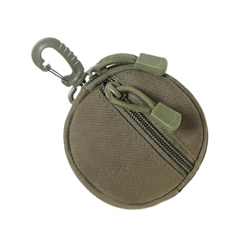 Waterproof Circular Zippers Bag with Quick Release Clip Ideal for Hiking Travel Daily Use Holds Earphones Quick Release Compatible Accessory Bag — view 5