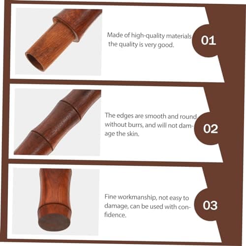 Decorative Incense Holder Tube Compact Smooth Edges Red — view 5