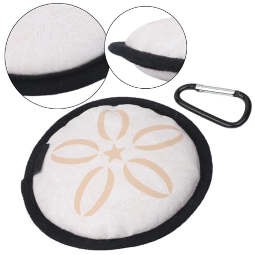 ZYNCUE Portable Sand Removal Kit Beach And Camping, Compact Fabric Bag To Wipe Sand Off Skin And Gear, Carry Travel Accessory, Khaki — view 2