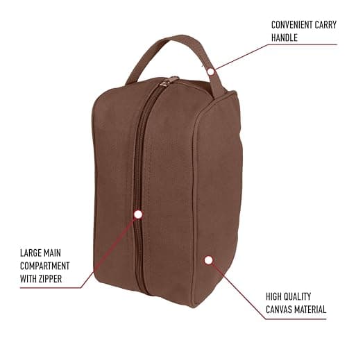 Rothco Canvas Travel Kit Black — view 4