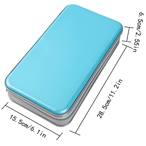 DVSICK 96 Capacity CD Case, CD/DVD Case Hold Plastic,for Car, Home ＆ Travel — view 2