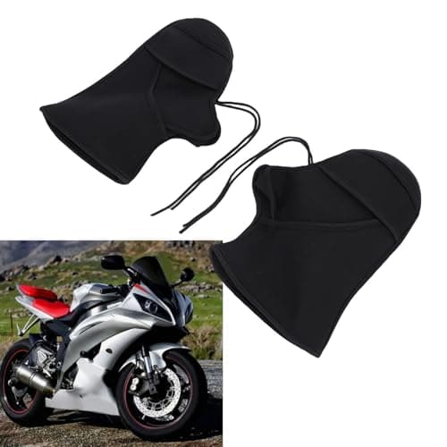 TIKATARER Windproof Handlebar Muffs for ATVs Bikes, 2Pcs — view 3
