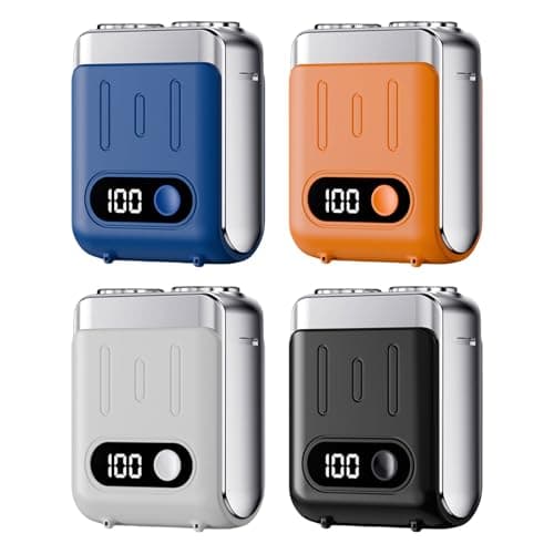 Ksikdeg Portable Electric Shaver for Men Quiet Small Travel Trimmer with Digital Display Efficient Shaving Tool Travel — view 3