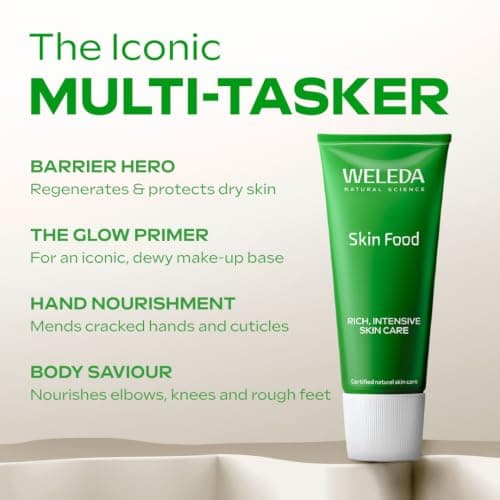 Weleda Skin Food Dry Skin Moisturiser Face & Body Cream Organic 30 ml — view 3