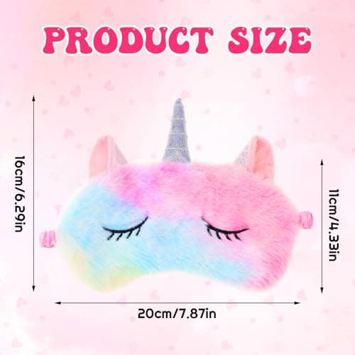Xialvyu 4 Pack Kids Eye Mask, Plush Animal Eye Masks for Sleeping — view 2