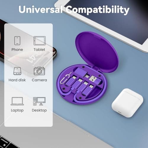 BASESAILOR Multi USB C Charger Adapter Kit,Travel USB to USBC Adapter Box — view 6